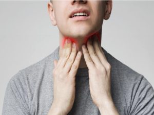 گلودرد بعد از عمل بینی